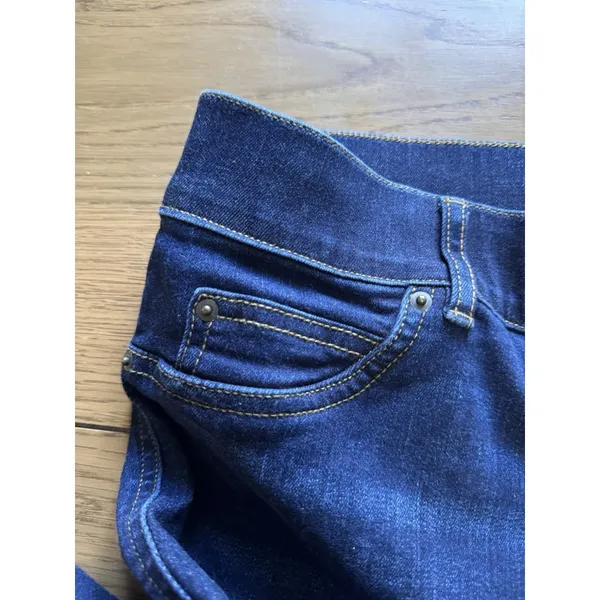 Spanx Women Size Medium‎ Jeans Wide Leg Stretch Preppy City Loungewear Career - Image 6
