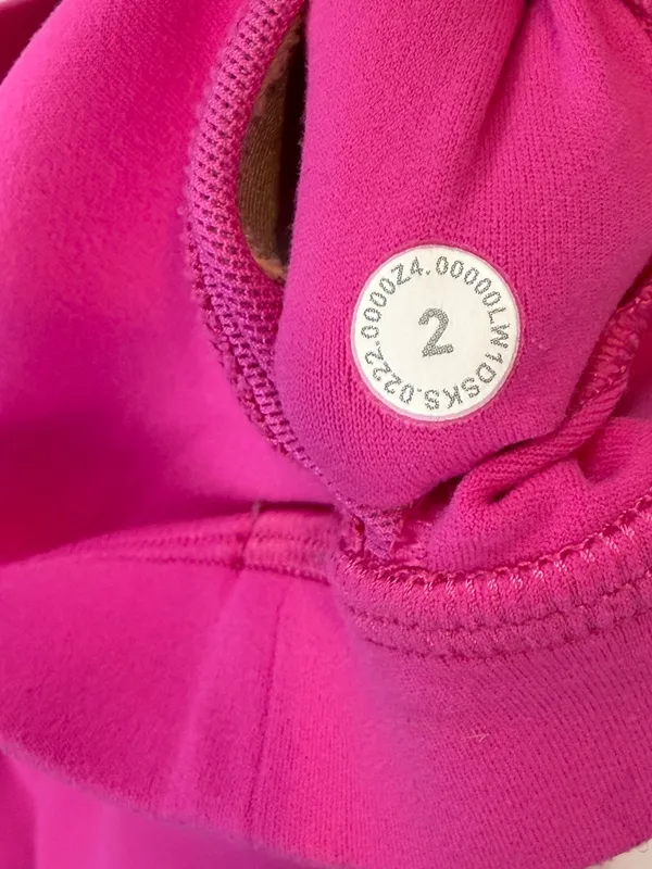 lululemon Align Bodysuit Romper 8" in Pink‎ Flare Size 2 - Image 9