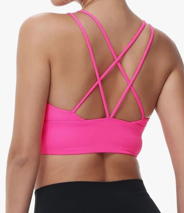 MotoRoto MotoRun Padded Strappy Yoga Bras - Image 2