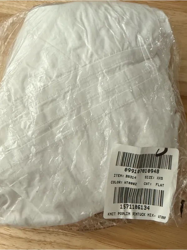 J. Crew Vintage Rib Knit High Neck Cutaway Tank Dress with Poplin Skirt White - Image 2