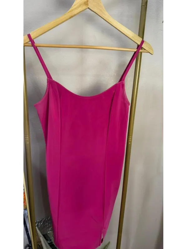 Size M FOREVER 21 summer dress pink - Image 2