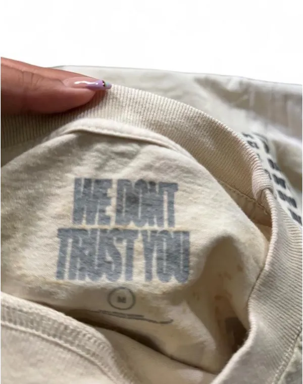 Future & Metro Boomin Concert Tee White Size M - Image 2