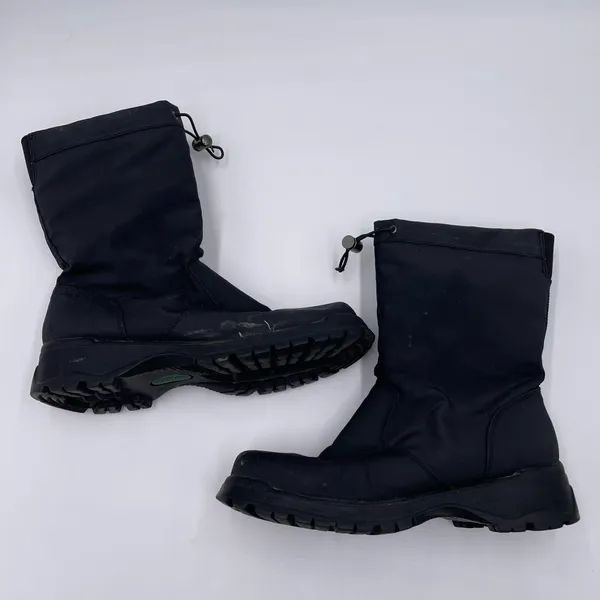 Easy Spirit Women's Satin Weather Resistant Boots Size 9 M Tall Side Zip Outdoor - Image 5