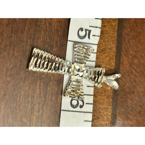 925 Sterling Silver Pendant Cross Lot F75 - Image 2