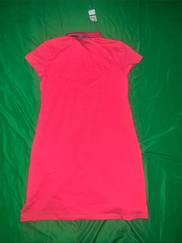 NWT Nautica Pink short-sleeve polo dress Size Large - Image 2