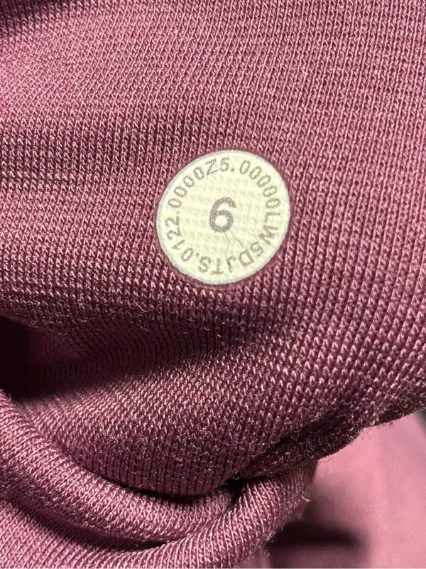 #52 Lululemon In Still High Rise Tight Velvet Dust Leggings Size 6 - Image 6