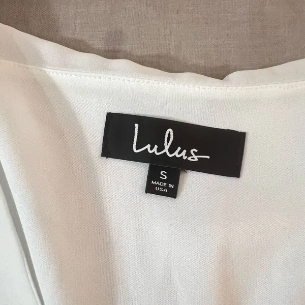🔥🔥 5/$25 sale 🔥🔥 Lulu’s Far Wanderings Ivory Long Sleeve Shift Dress size small - Image 11