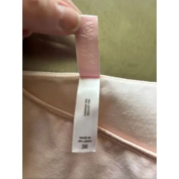 Victoria Secret Y2K Bralette Spaghetti Strap Size 36 Pink Vintage 2002 - Image 3