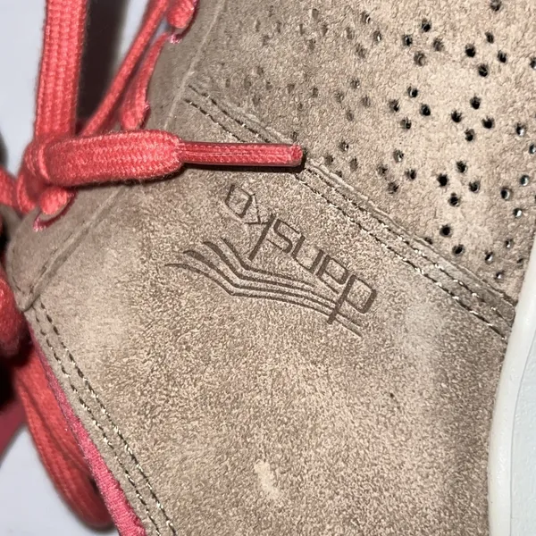 Dansko Elise Tan Suede Lace-up Comfort Walking Shoe Women's Size 42 US‎ 11.5-12 - Image 6