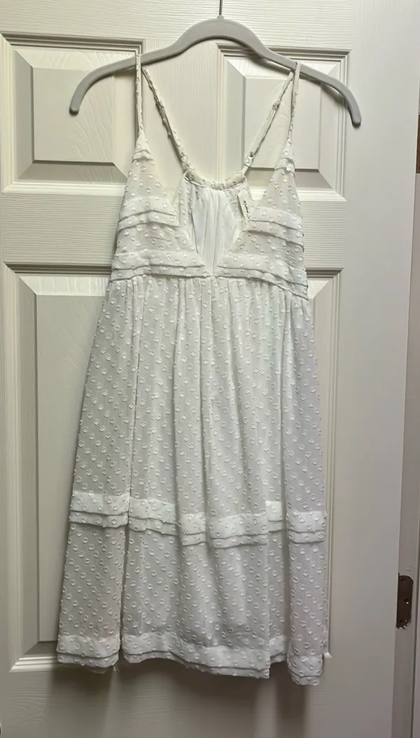 Mustard Seed Dress Mini White - Image 2