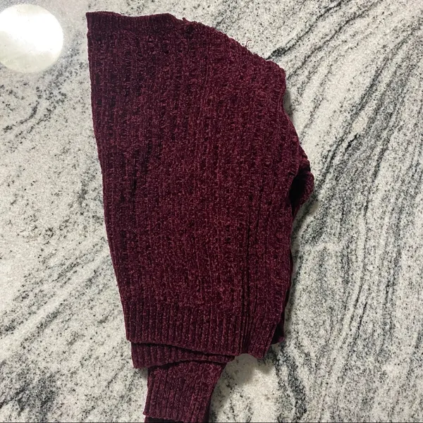 Arizona Jeans V Neck Chenille Sweater - Image 2