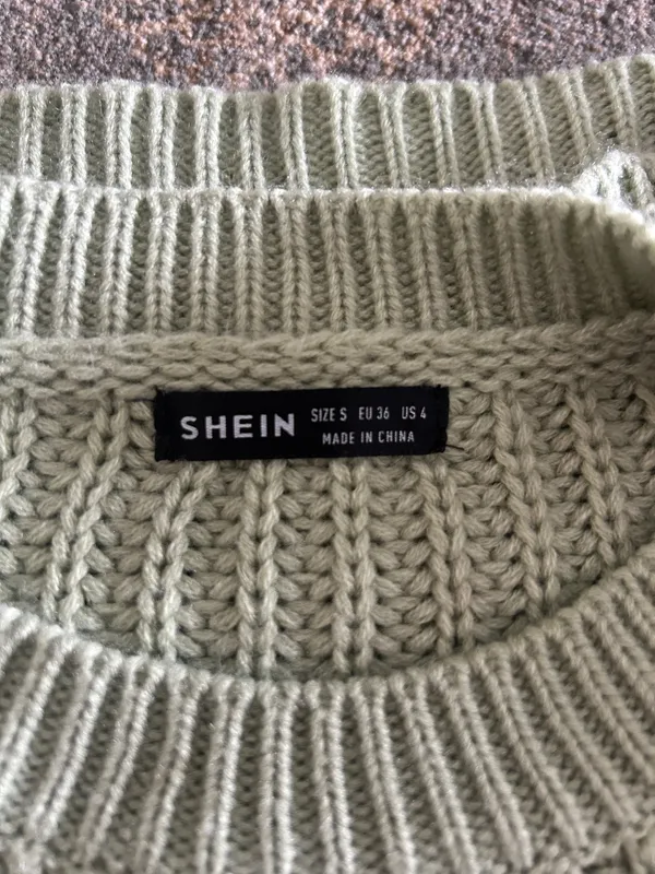 Shein Sage Green Sweater - Image 2
