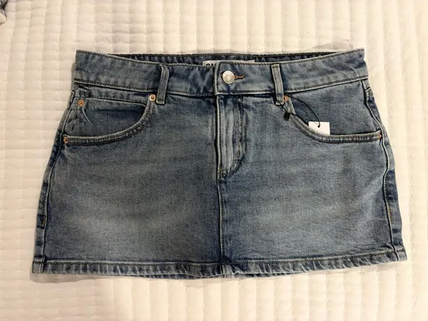 Garage Mini Skirt Denim - Image 2