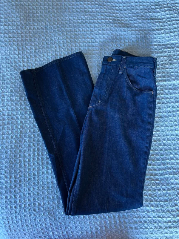 Vintage 70s Wrangler Flare Jeans - Image 4