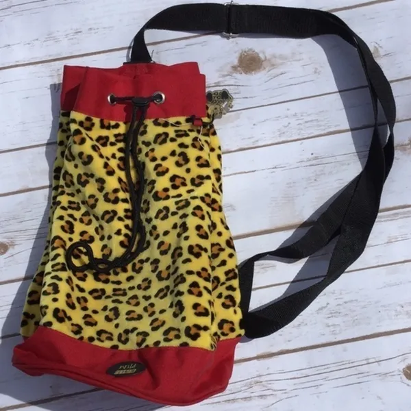 Plush Backpack Wild Nici Soft Furry leopard‎ Nici - Image 5