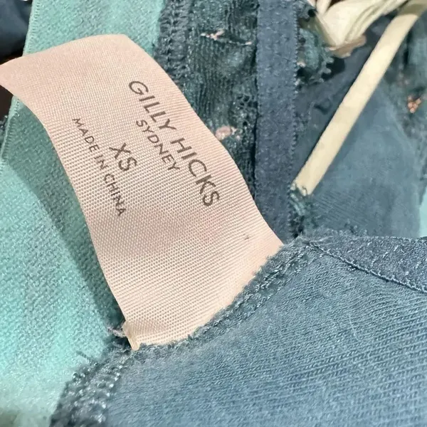 Gilly Hicks Teal Bralette Women’s XS - Image 2