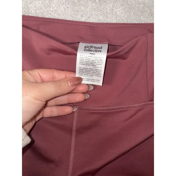 Girlfriend Collective‎ Leggings Size M Women's Capri High Rise - Image 3