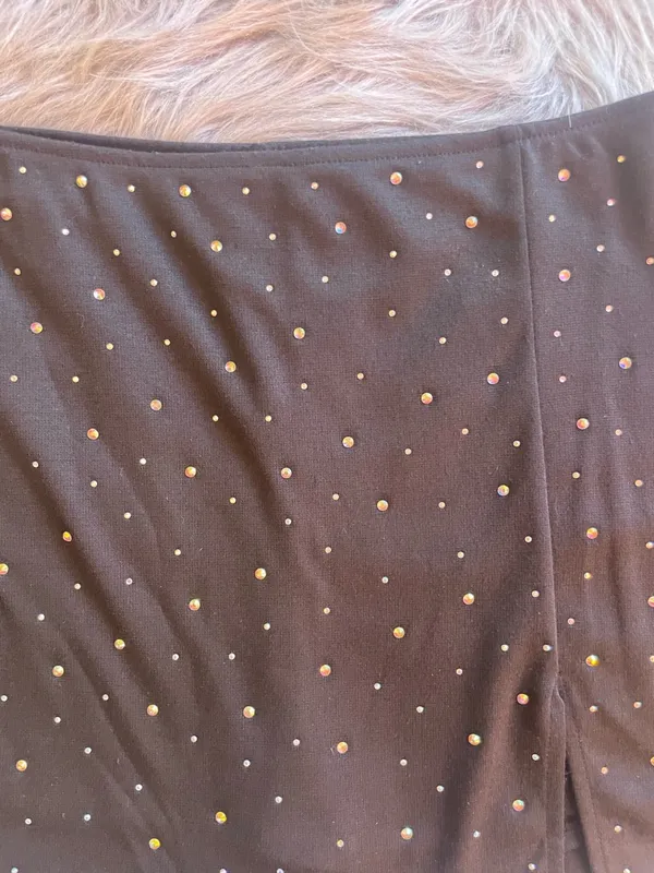 wild fable Black Studded Mini Skirt - Image 2
