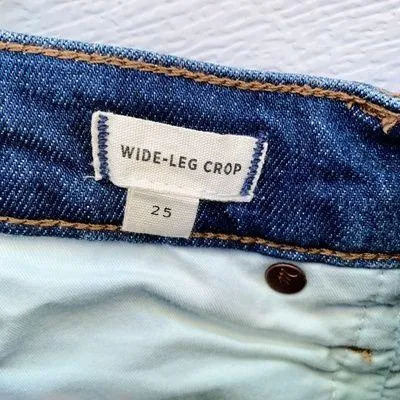 Madewell Wide Leg Crop Jeans - Image 5