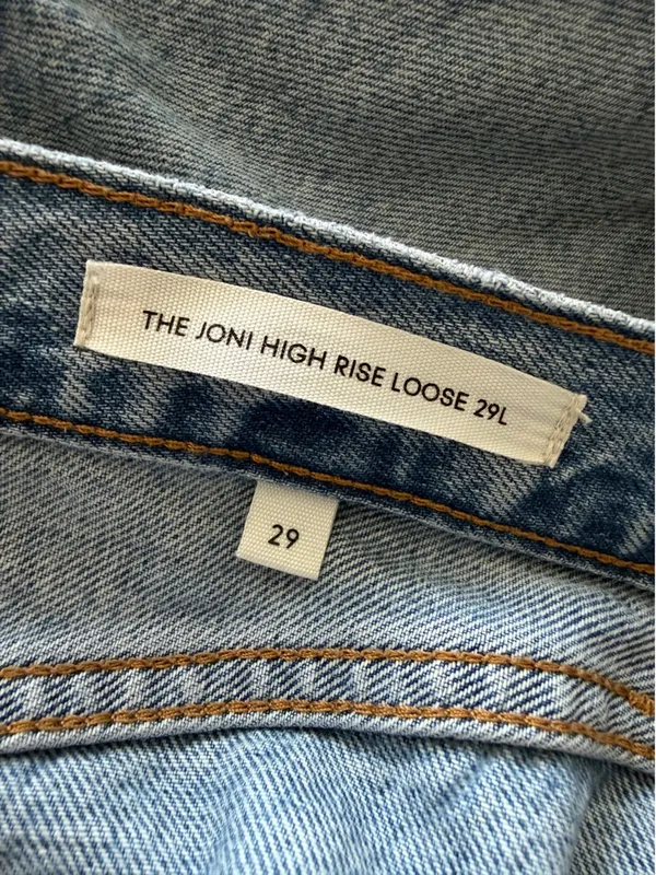 Aritzia Denim Forum Joni High Rise Loose Jeans Size 29L - Image 12