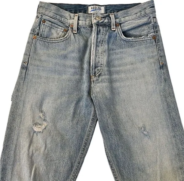 EUC AGOLDE Jamie High Rise Jeans Size 25 - Image 3
