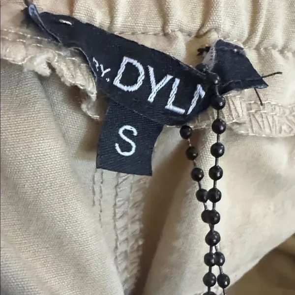 BY.DYLN Lexi Cargo Pants in light khaki S NWT - Image 5