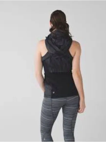 lululemon athletica Black Layered Lightweight Vest 1094 - Image 2