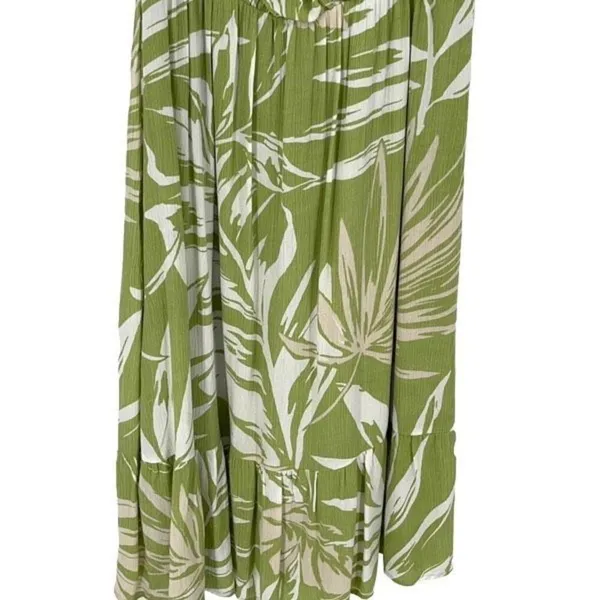 Collective Concepts‎ Womens Cami Midi Dress Lined Sleeveless Size Medium Green - Image 4