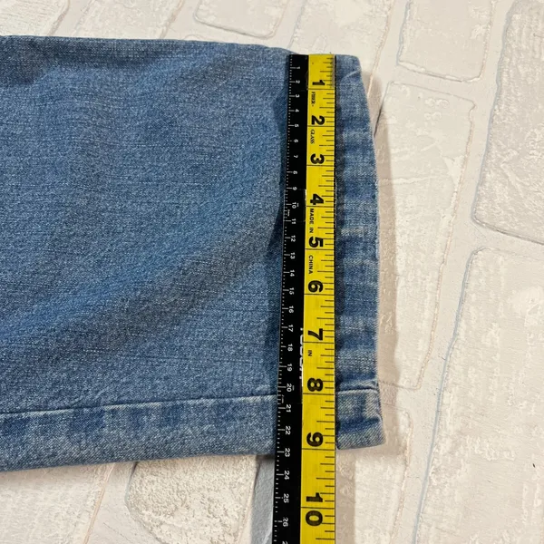 Tommy Hilfiger Carpenter Jeans Womens 12 Vintage 90's Y2K Wide Leg Baggy Hip Hop - Image 15