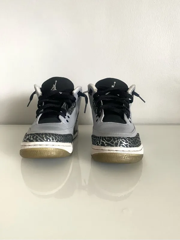 Jordan 3 Retro Wolf Grey - Image 3