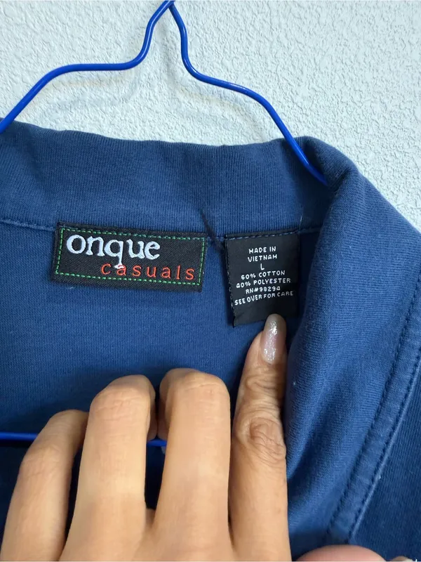 Vintage Onque Casuals Halloween Pumpkin Jacket L Witchy Whimsigoth Embroidered - Image 6