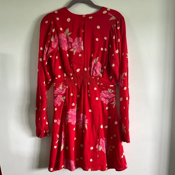 Free People women’s date night mini dress in strawberry - Image 8
