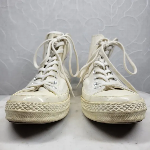 Converse x Comme des Garcons PLAY Chuck 70 High Top Sneakers M7 W9 Heart Logo - Image 2