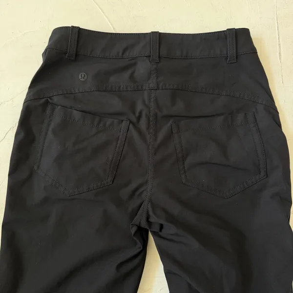 Lululemon City Sleek High Rise Black Work Pant Trouser Size 4 - Image 6