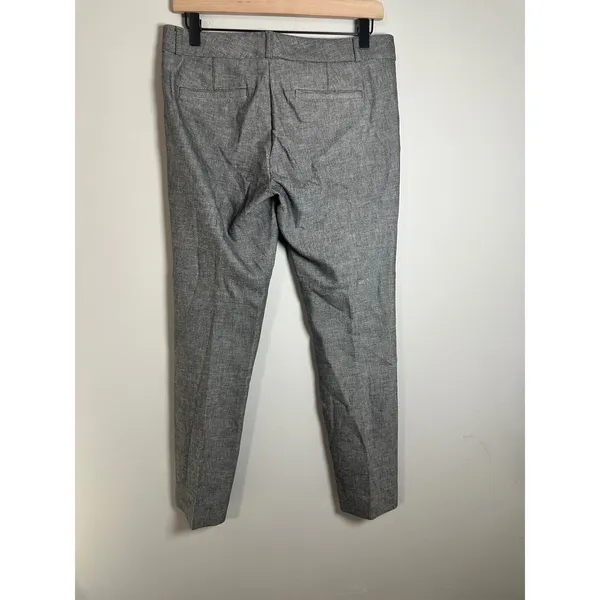 Banana Republic Sloan Slim Ankle Gray Stretch Dress‎ Pants 4 Business Casual - Image 5