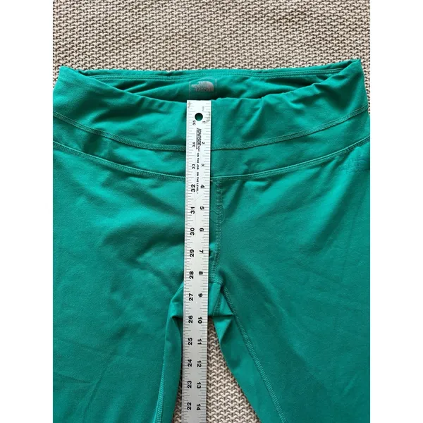 The North Face Flash Dry Women Active Wear Capri Leggings Green‎ Size Small - Image 7