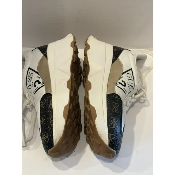 Guess Flpcb5Fal12 CalebB5 Fashion Women Sneaker White Brown US 8.5 - Image 6