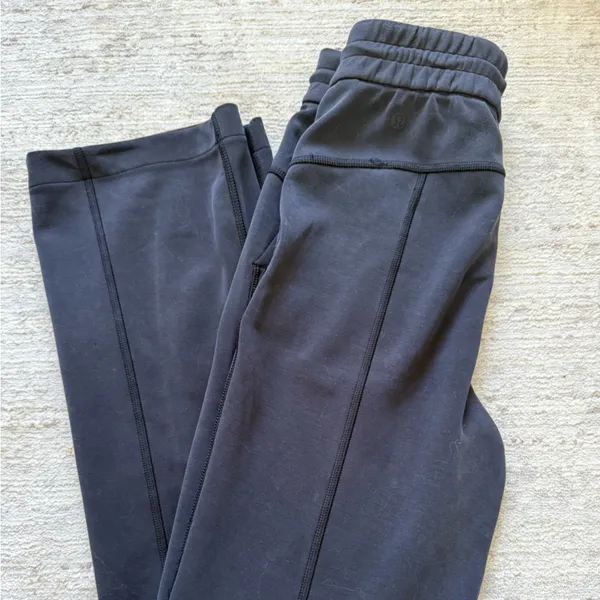 Lululemon Black Softstreme Pants (Size 2) - Image 4