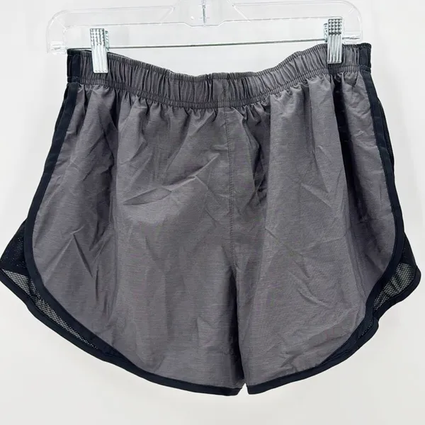 Nike Dri Fit back gray running shorts athletic performance size L - Image 3
