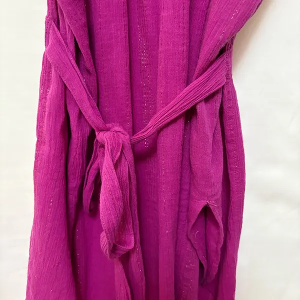 Anthropologie‎ Maeve Batavia Fuchsia Pink Sleeveless Blouse Size Small - Image 11