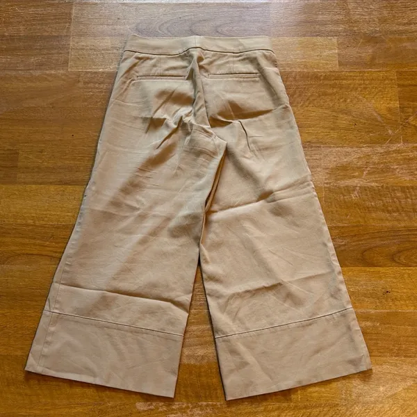 Ann Taylor Beige Cropped Trousers - Image 3