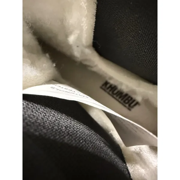 Khumbu Camille Black Faux Fur Lined Chelsea‎ Rain Boots Ankle Waterproof Mens 7M - Image 6
