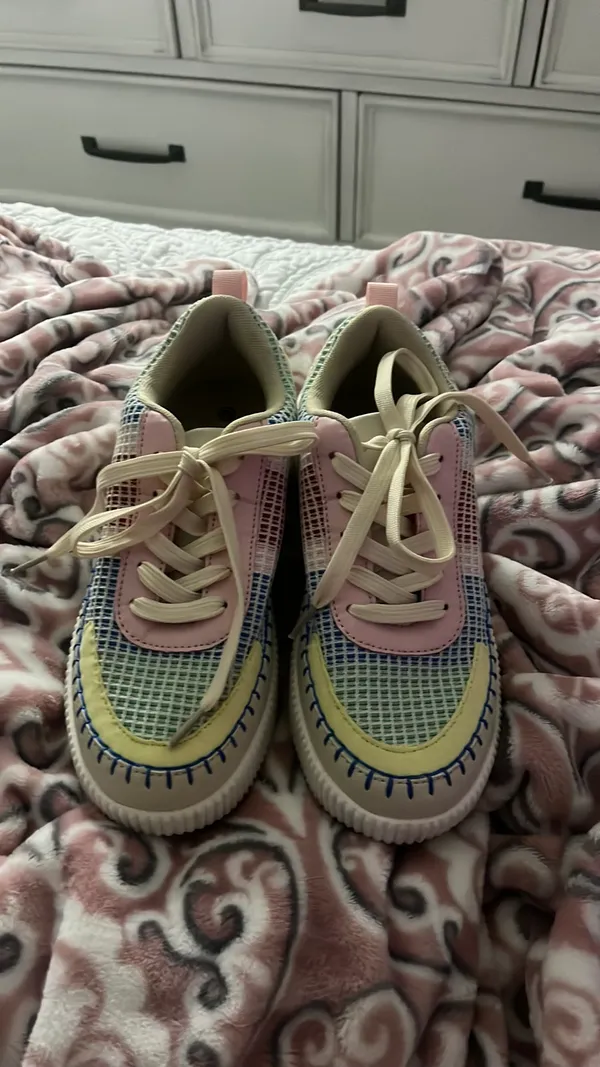 Tweed sneakers Multiple Size 6.5 - Image 4