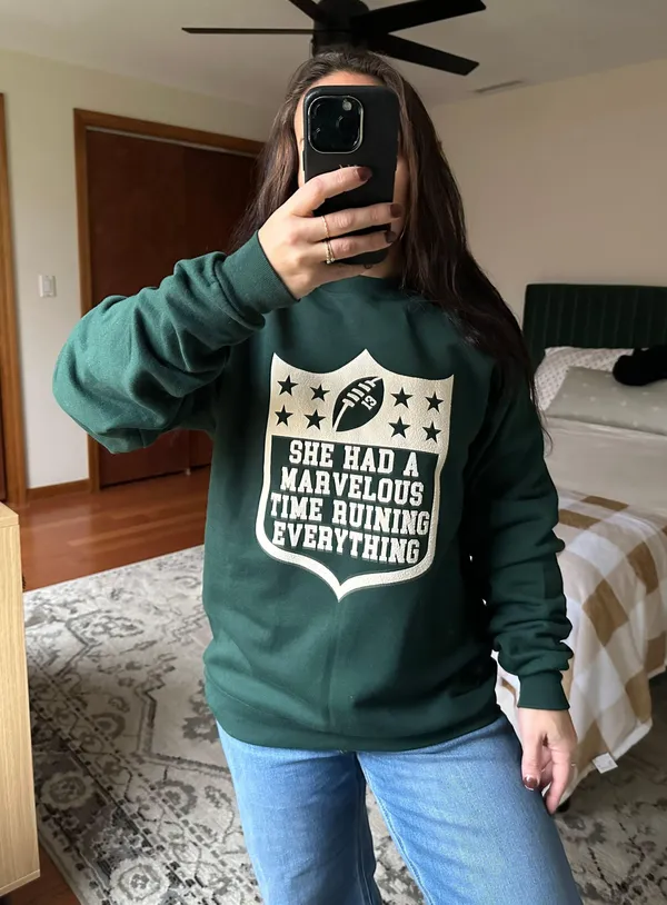 Taylor Swift NFL Crewneck Sweatshirt - Image 2