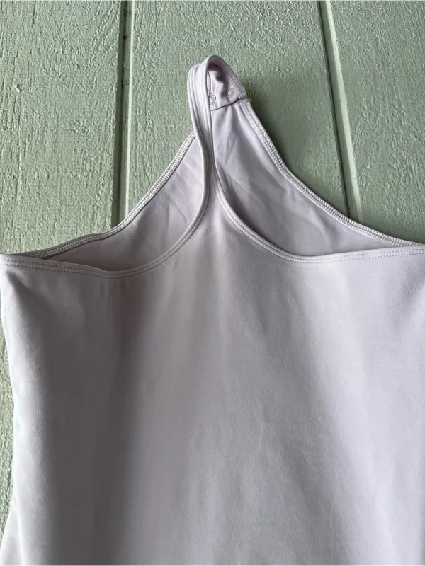 Aritzia Original Contour Manner Squareneck Bodysuit‎ Lilac Purple Size M - Image 7