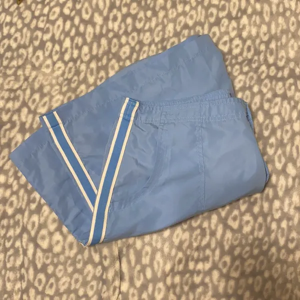 90s New York Laundry racer stripe bermuda shorts - Image 2