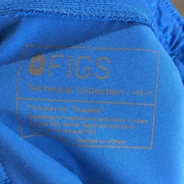 Figs Zamora‎ Royal Blue Jogger Scrub Pants XXS - Image 8