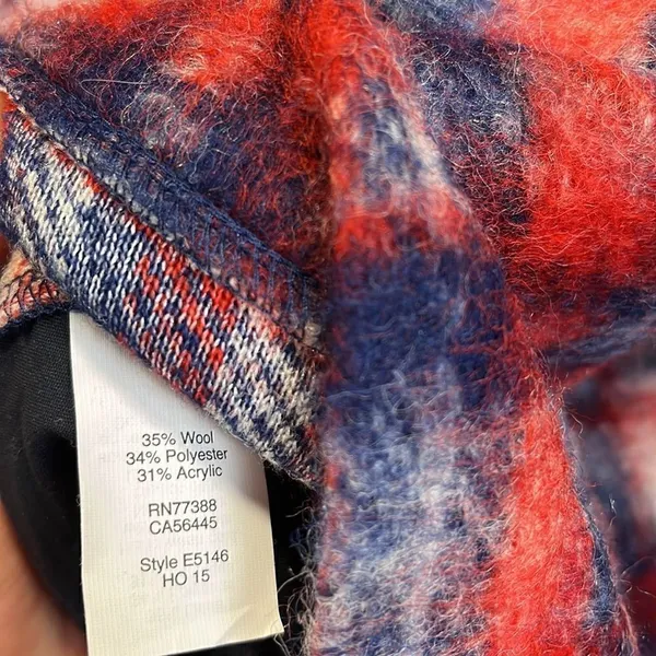 Madewell brushed plaid pullover top - Image 3