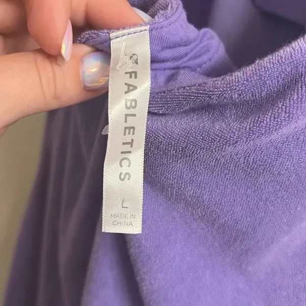 ✨Fabletics Island Terry Halter Sz Large Dress✨ - Image 6
