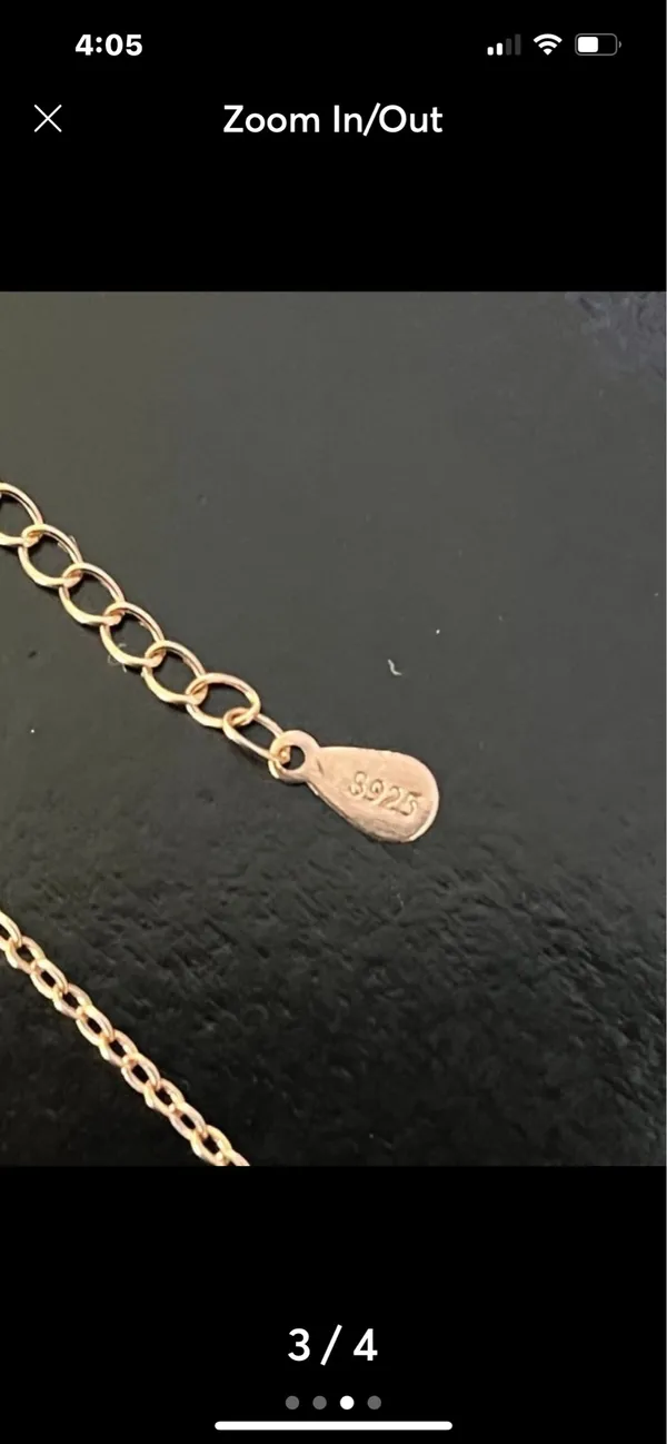 Anthropologie 925 Interlocking Love Bracelet - Image 5